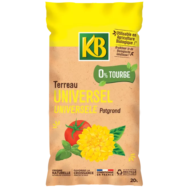 KB terreau universel sans tourbe main image