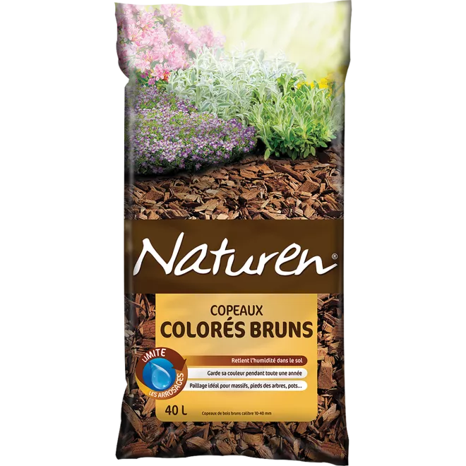 Naturen® Copeaux colorés bruns main image