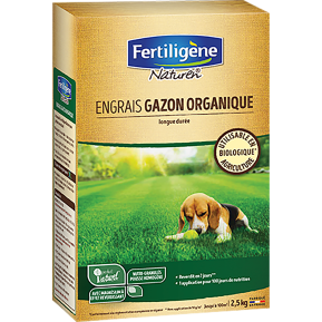 Fertiligène engrais gazon organique main image