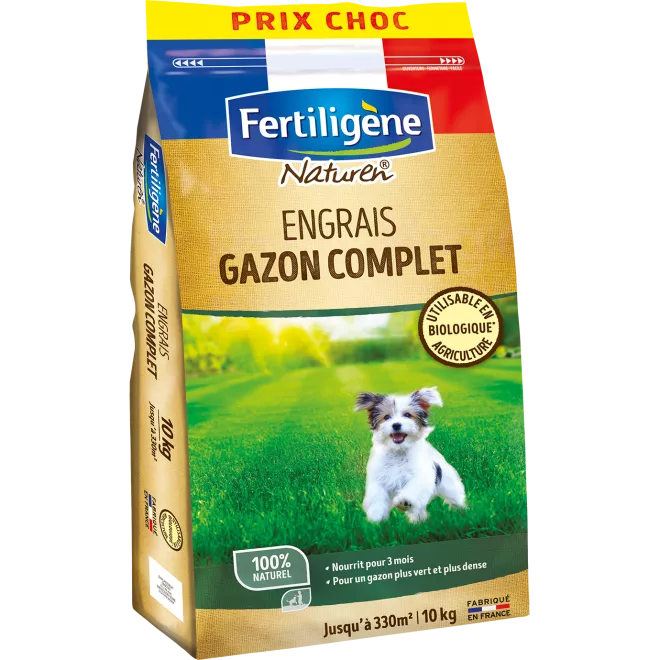 Fertiligène Engrais gazon complet main image