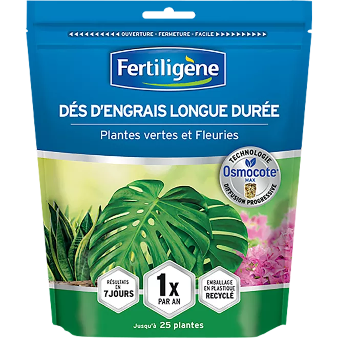Fertiligène dés d'engrais longue durée Osmocote® Max plantes vertes et fleuries main image