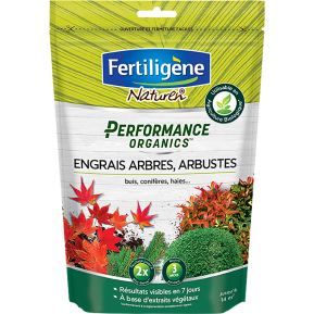 Fertiligène performance organics engrais arbres, arbustes, buis, conifères main image