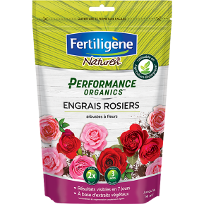 Fertiligène performance organics engrais rosiers, arbustes à fleurs main image