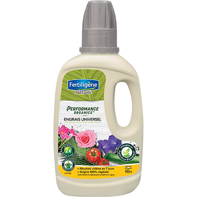 Fertiligène performance organics engrais universel liquide main image