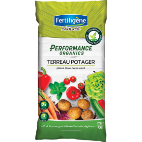 Fertiligène performance organics terreau potager main image