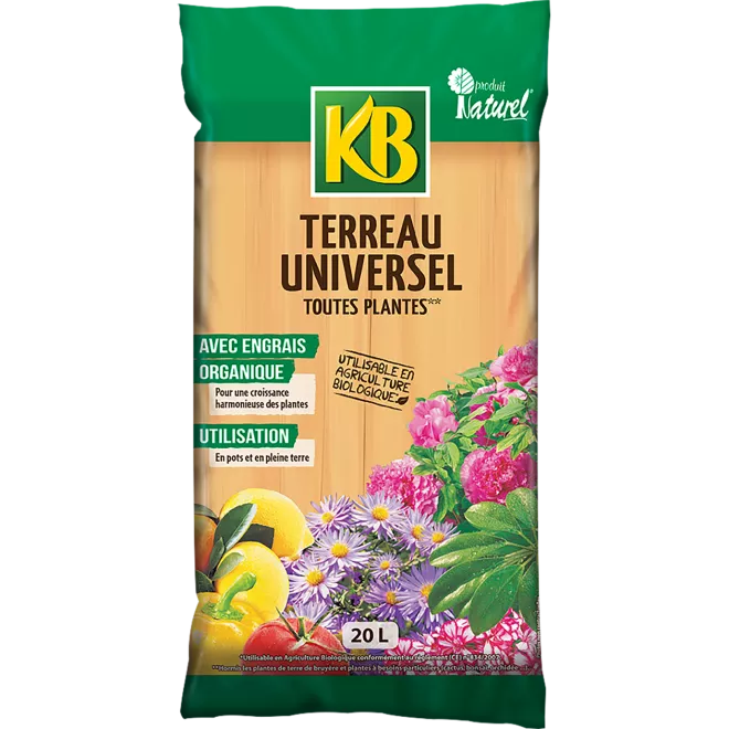 KB terreau universel  toutes plantes  image 2