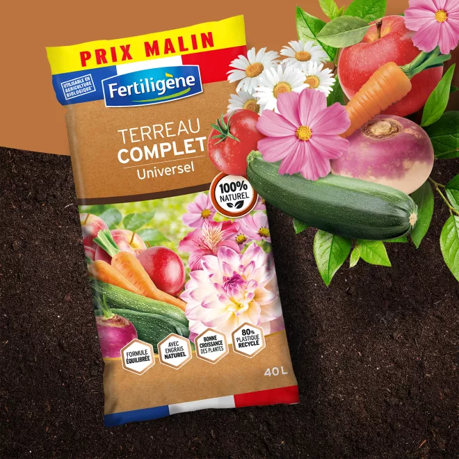 Fertiligène terreau complet universel image 2