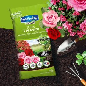 Fertiligène terre à planter enrichie sans tourbe image 2