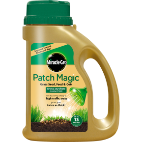 Miracle-Gro® Patch Magic® Grass Seed, Feed & Coir main image