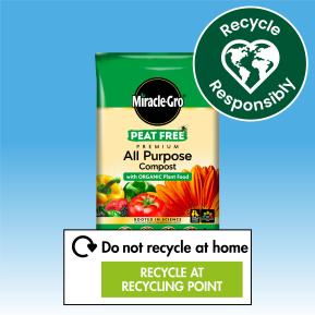 Miracle-Gro® Peat Free Premium All Purpose Compost With Organic Plant Food image 5
