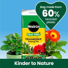 Miracle-Gro® Peat Free Premium Houseplant Potting Mix image 5