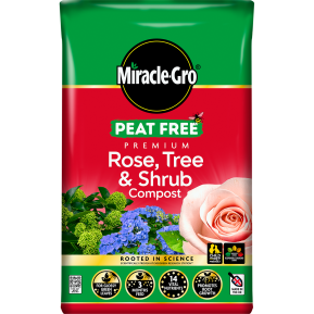 Miracle-Gro® Peat Free Premium Rose, Tree & Shrub Compost main image