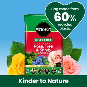 Miracle-Gro® Peat Free Premium Rose, Tree & Shrub Compost image 5