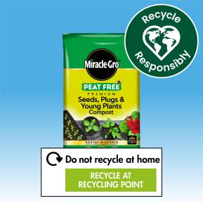 Miracle-Gro® Peat Free Premium Seeds, Plugs & Young Plants Compost image 6