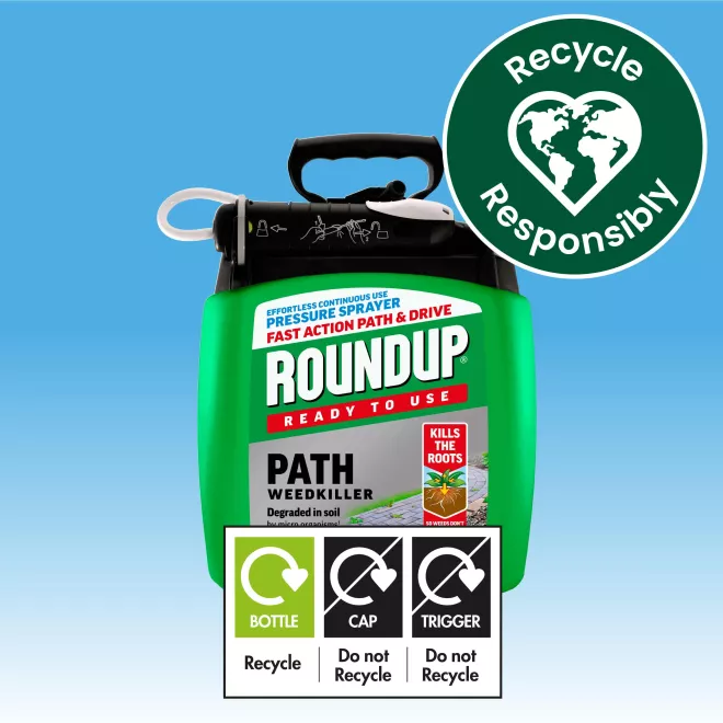 Roundup® Fast Action Path & Drive Weedkiller Pump 'n Go image 4