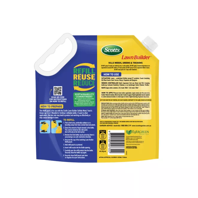 Buffalo Weed, Feed & Green-up Refill Pouch image 2