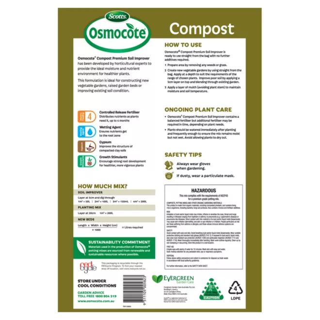 Scotts Osmocote® Compost Premium Soil Improver image 2