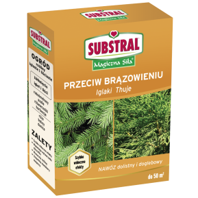 SUBSTRAL Nawóz Magiczna Siła do Iglaków Przeciw Brązowieniu Igieł image 2