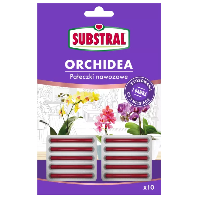 SUBSTRAL Pałeczki nawozowe Orchidea main image