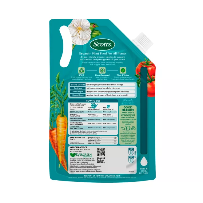 Scotts Organic Plant Food Concentrate image 2