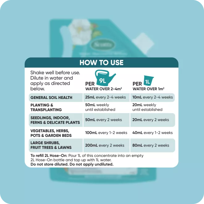 Scotts Organic Plant Food Concentrate image 3