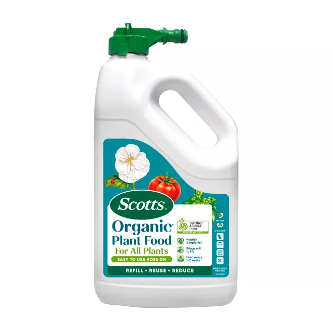 Scotts Organic Plant Food Hose On  main image