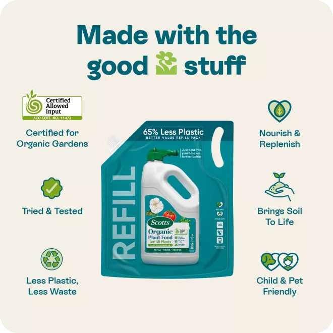 Scotts Organic Plant Food Hose on Refill image 4