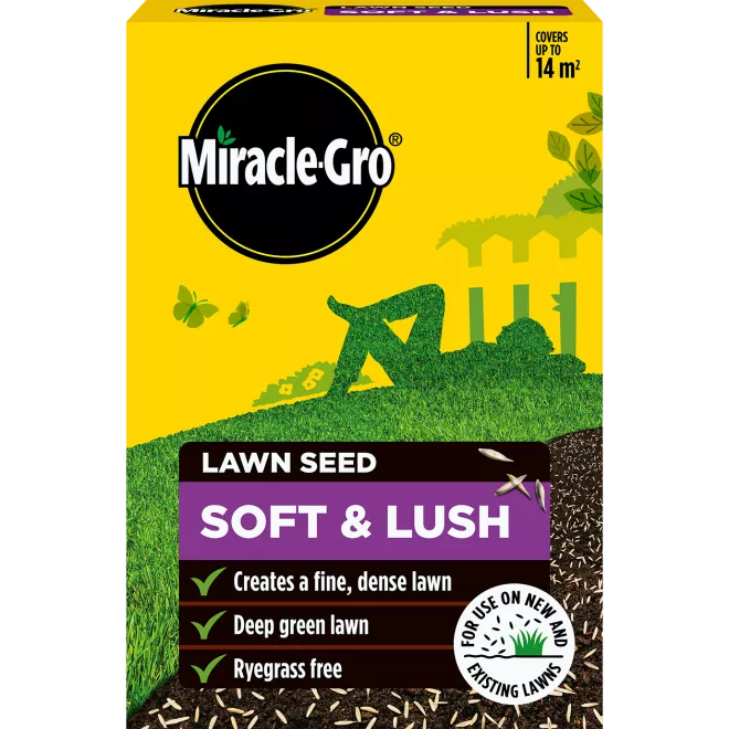 Miracle-Gro® Soft & Lush Lawn Seed main image