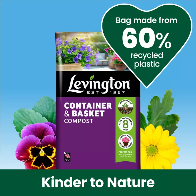 Levington® Peat Free Container & Basket Compost image 3