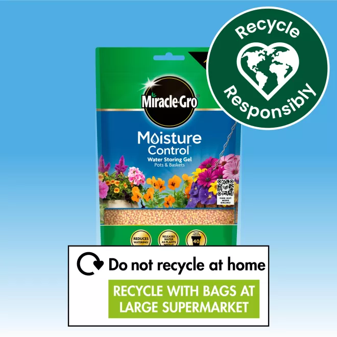 Miracle-Gro® Moisture Control Water Storing Gel Pots & Baskets image 4