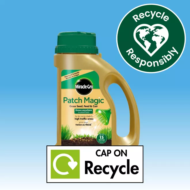 Miracle-Gro® Patch Magic® Grass Seed, Feed & Coir image 5