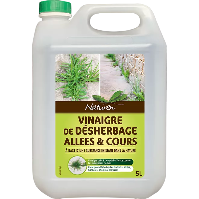 Naturen® vinaigre de désherbage allées & cours main image