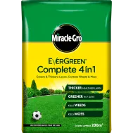 Evergreen weed feed and seed