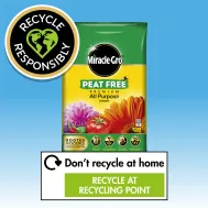 Miracle-Gro® Peat Free Premium All Purpose Compost 40 litres