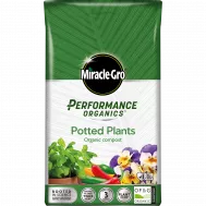 Miracle Gro Performance Organics Potted Plants Compost 20 Litres