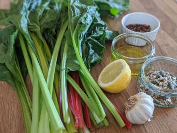 Rainbow Chard recipe - Love The Garden