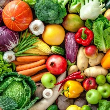 Mixed Veg on Table 