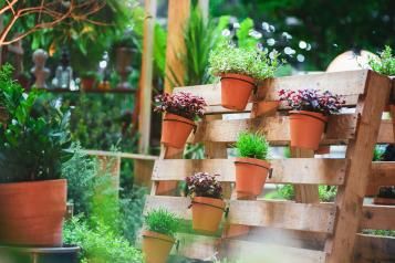 Upcycled Pallet Planter