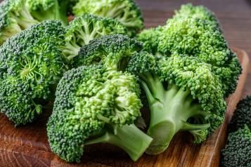 Homegrown Broccoli