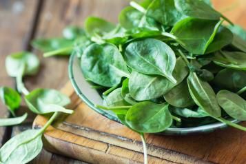 Homegrown Spinach