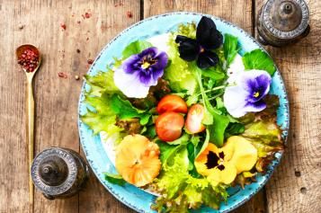 Fleurs comestibles