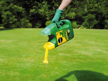 Using a lawn treatment