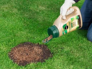 Miracle-Gro Patch Magic in use