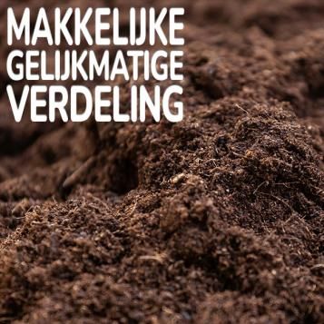 Substral Naturen bodemverbeteraar is makkelijk te verdelen