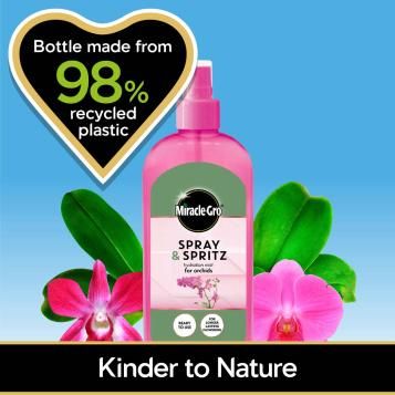 Bottle made from 98% recycled plastic