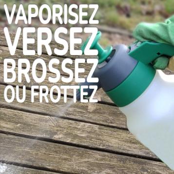 KB® Home Defense Depôts verts vaporisez versez brossez ou frottez