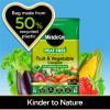 Miracle-Gro® Peat Free Premium Fruit & Vegetable Compost with Organic Plant Food image 2